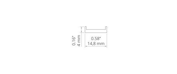 Abdeckung KA-13  milchig